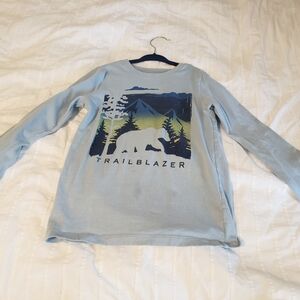 Kids Long Sleeve Shirt - Blue